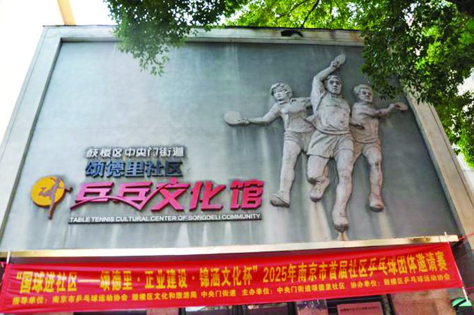 开云登录网址入口-瞧一瞧南京社区里的“乒超”|扬子晚报|乒乓|颂德里社区|乒乓球|南京市_新浪体育_新浪新闻