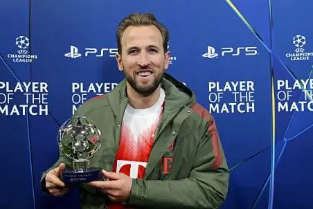 开云网站-梅开二度，凯恩当选拜仁2-0圣吉罗斯联合全场最佳球员